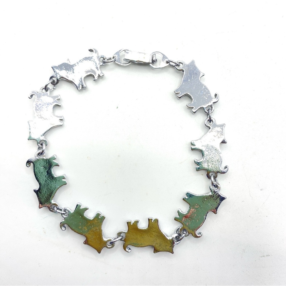 Paua Shell Bracelets Multi-Colored Cat Bracelet B… - image 6